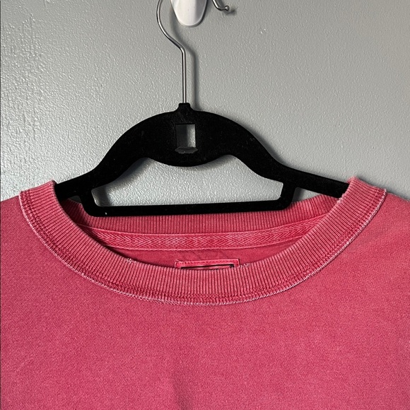 Converse Women’s One Star Pink Dyed Crewneck Sweatshirt Med - Picture 3 of 9